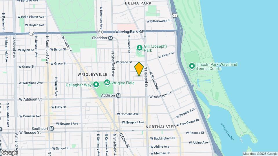 824 W Waveland, Unit M02B Mapa y Detalles de la Ubicación