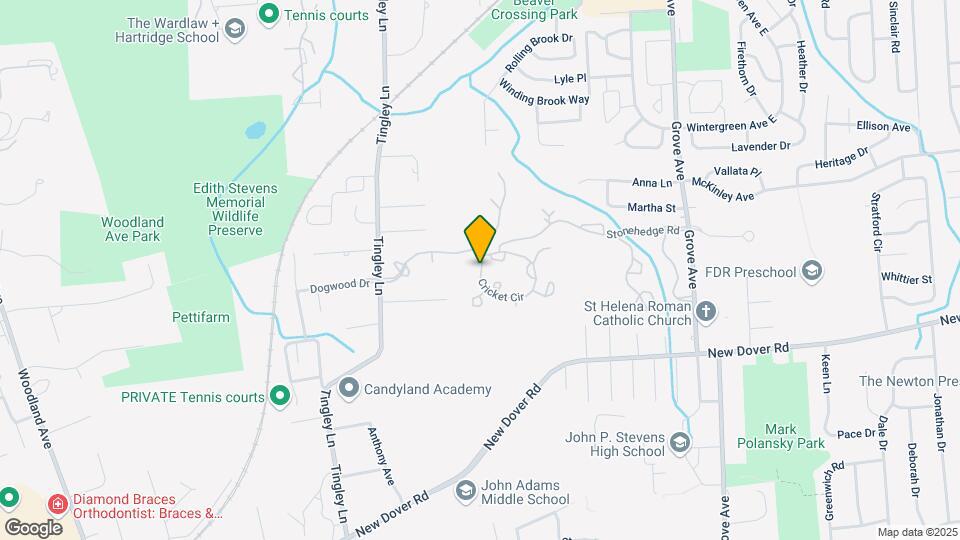 3606 Cricket Cir Map and Location Details