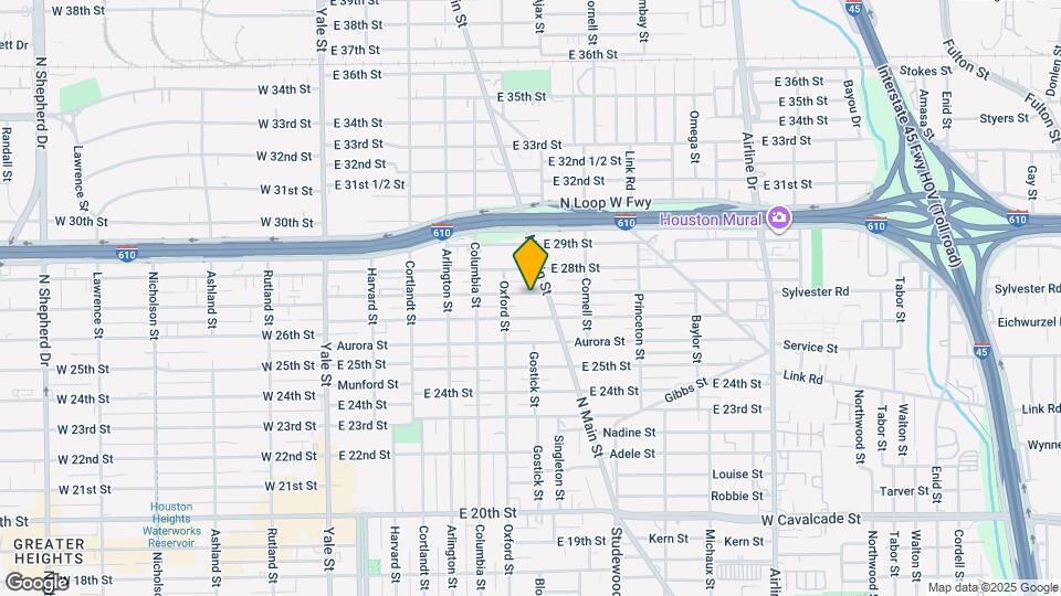 622 E 27th St Map and Location Details