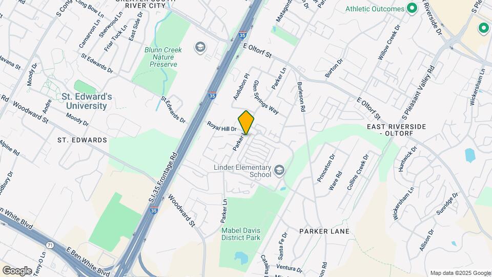 2803 Parker Ln Map and Location Details