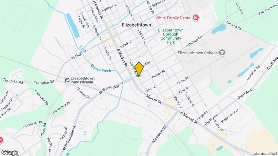 28-30 E College Ave Mapa y Detalles de la Ubicación