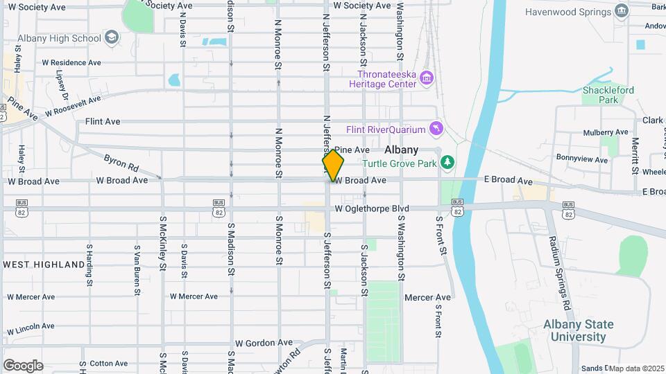 104 S Jefferson St Mapa y Detalles de la Ubicación