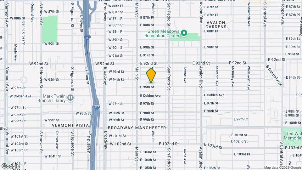 151 E 95th St Mapa y Detalles de la Ubicación