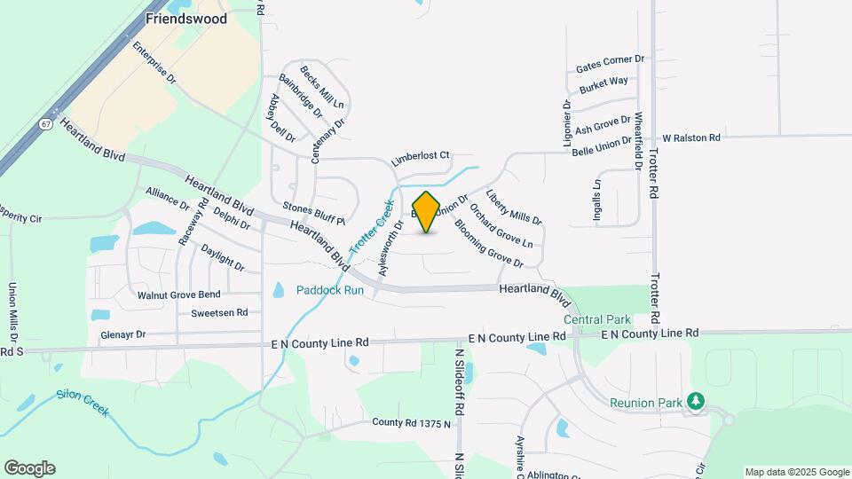 8851 Squire Boone Ct Map and Location Details