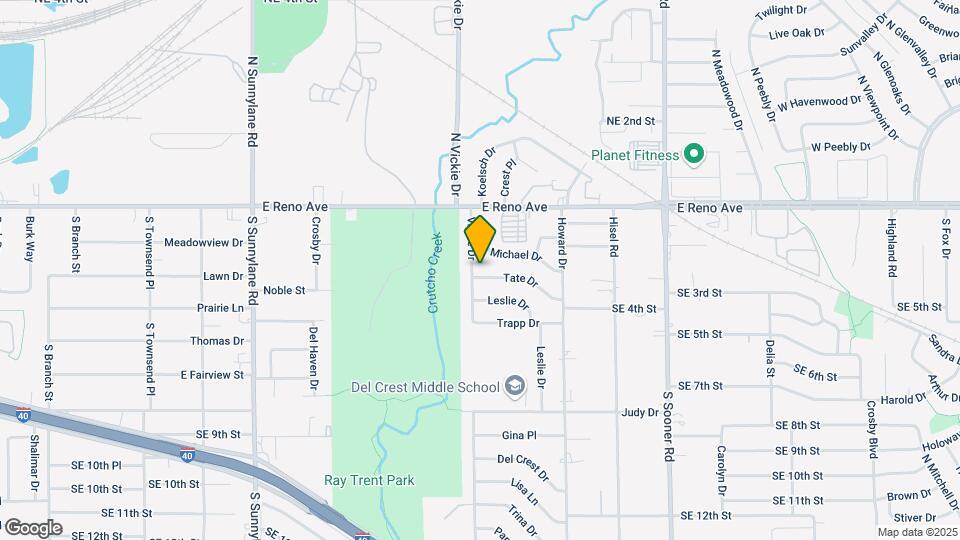 4705 Tate Dr Map and Location Details