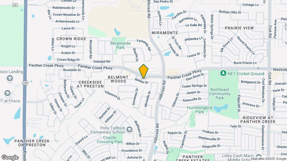 10876 Rankin Dr Map and Location Details