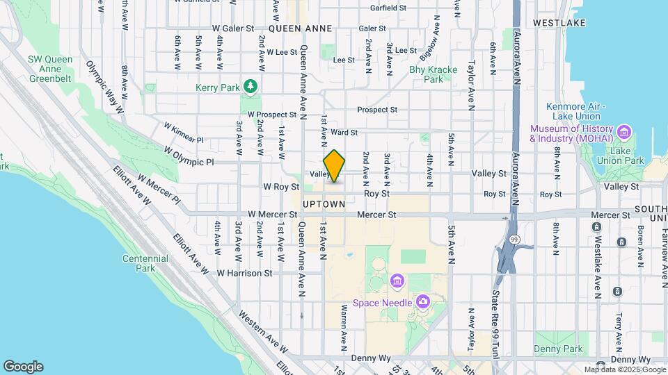 100 Roy St Apartments Map and Location Details