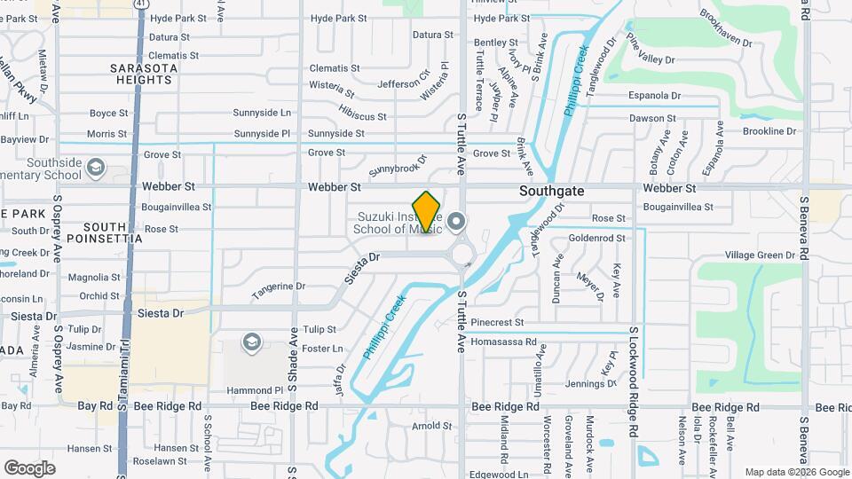 2720 Goldenrod St Map and Location Details