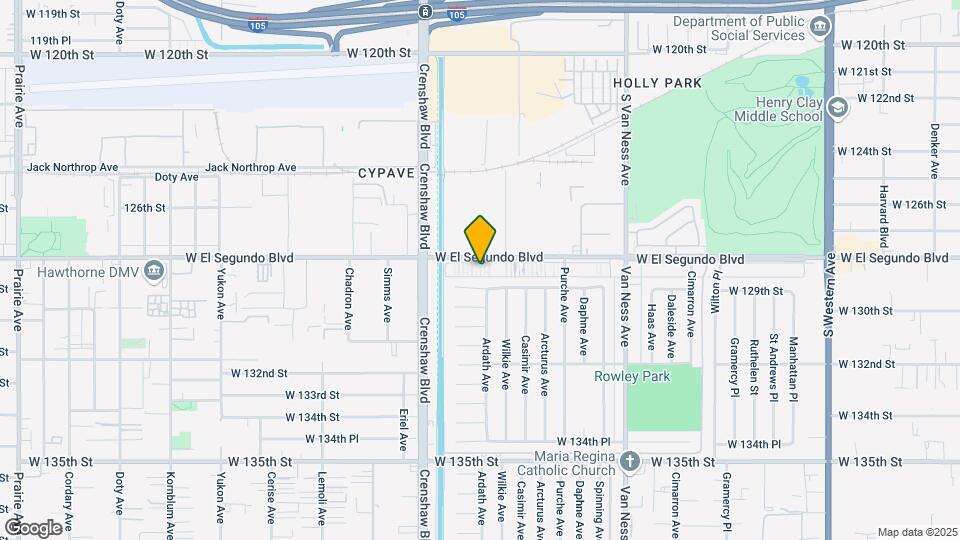 2908 W El Segundo Blvd Map and Location Details