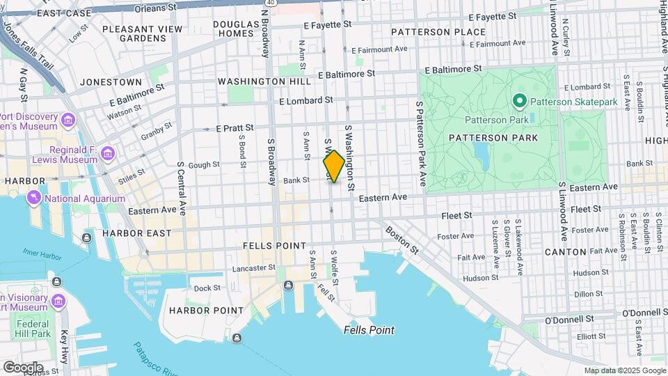 407 S Wolfe St Map and Location Details