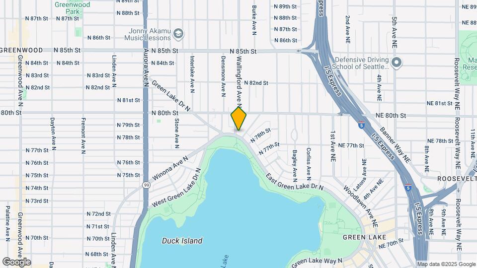 7850 E Green Lake Dr N, Unit 305 Map and Location Details