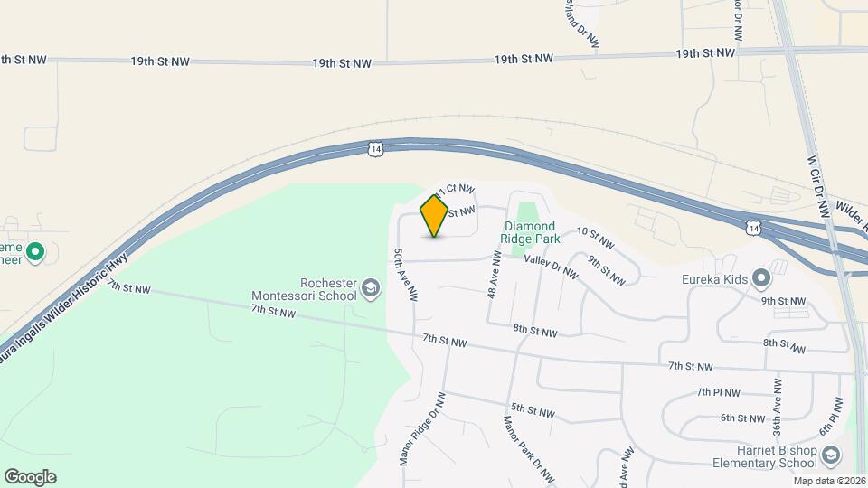 4904 Opal Ln NW Map and Location Details