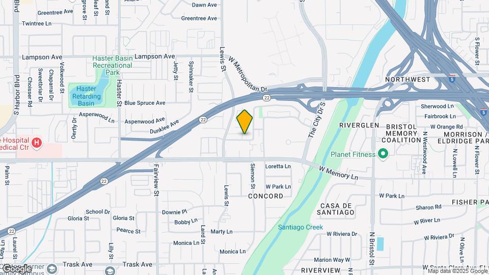 3909 W El Rancho Ave Map and Location Details
