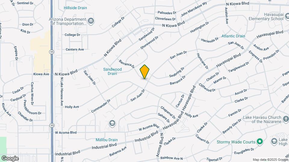 2208 Barranca Dr Mapa y Detalles de la Ubicación