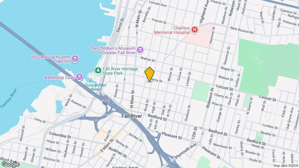 222 Rock St, Unit 2 Map and Location Details