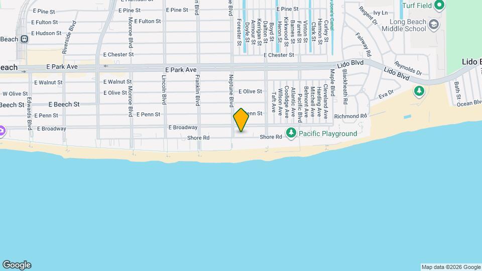 625 Shore Rd Mapa y Detalles de la Ubicación