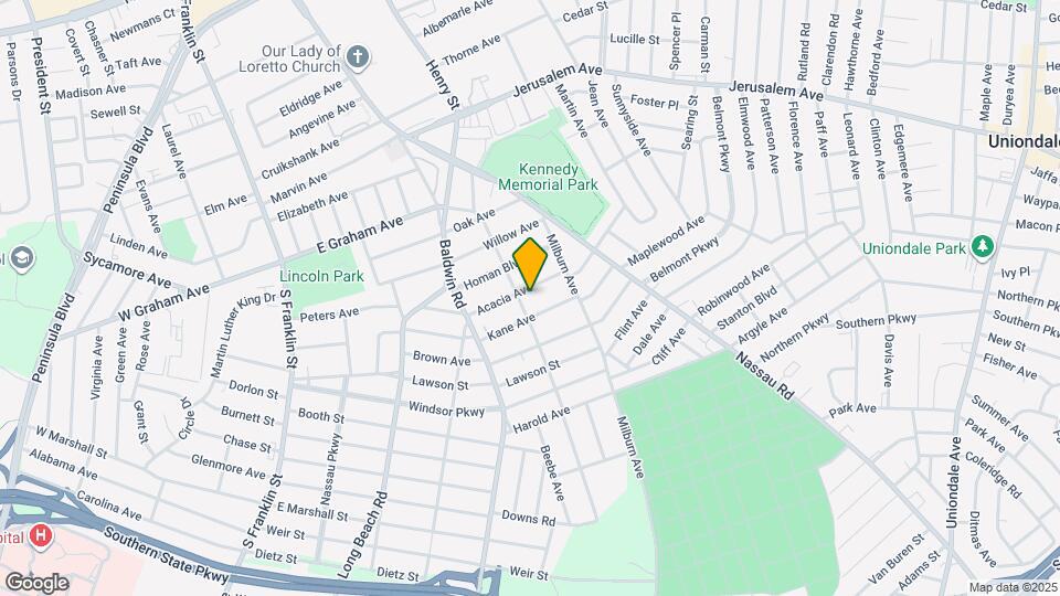 133 Kennedy Ave Map and Location Details