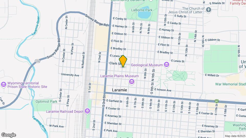 261 N 5th St Map and Location Details