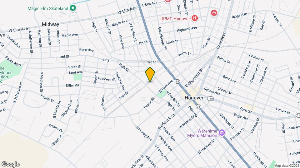 227 High St Mapa y Detalles de la Ubicación