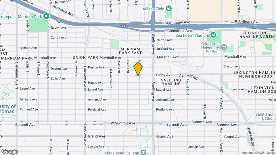 1630 Selby Ave Map and Location Details
