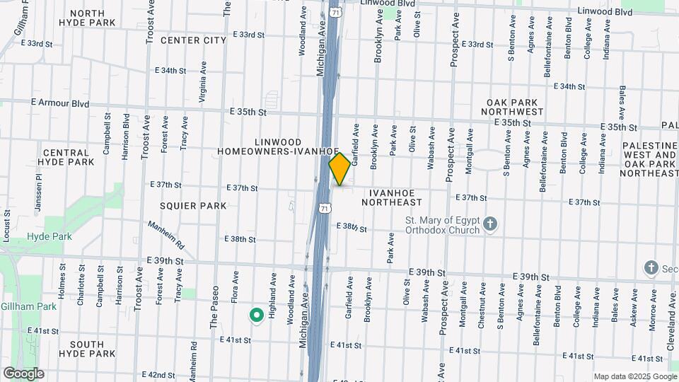 Ivanhoe Gardens Apartments Map and Location Details