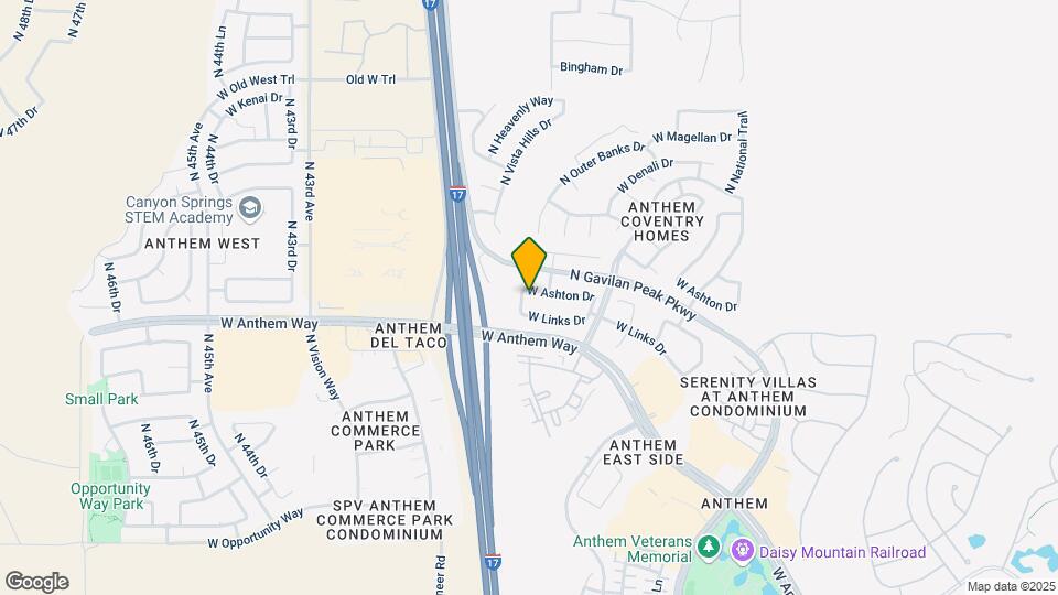 3873 W Ashton Dr Map and Location Details