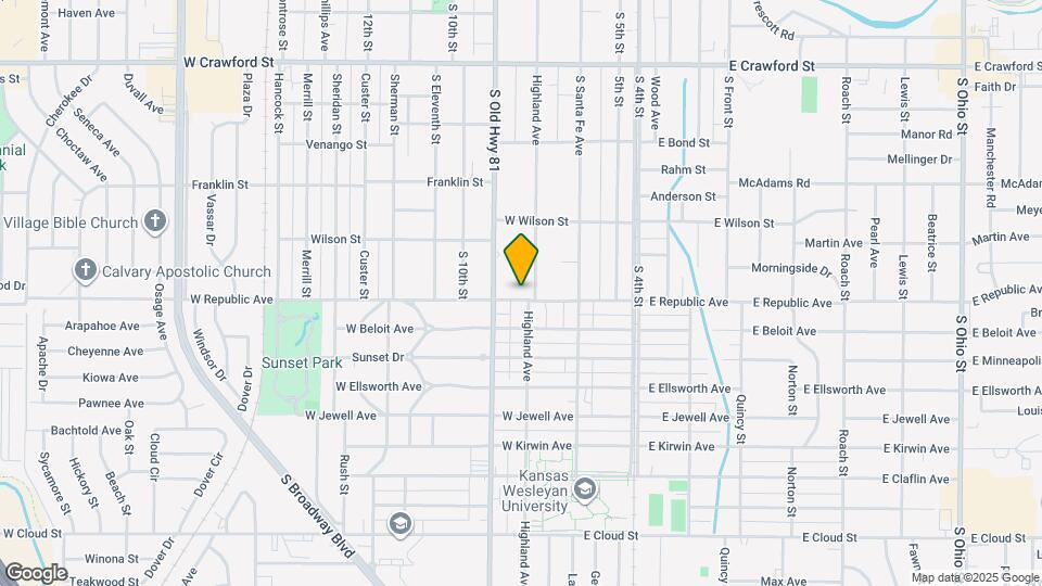 210 W Republic Ave Map and Location Details