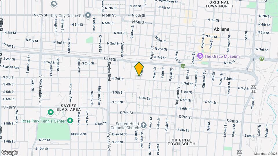 1702 S 3rd St Map and Location Details