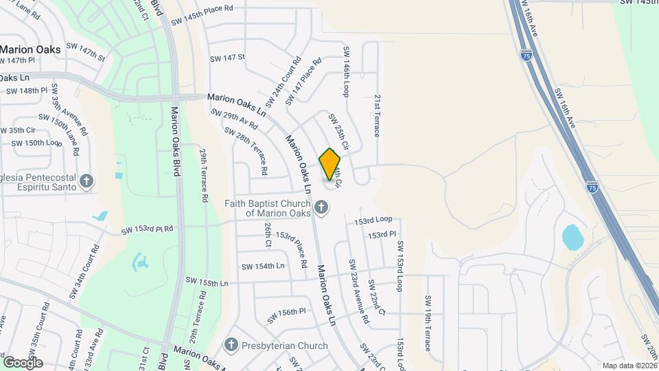 14947 SW 24th Cir Map and Location Details