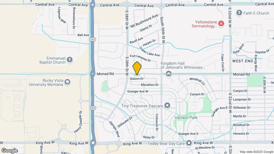 3735 Slalom Dr Map and Location Details