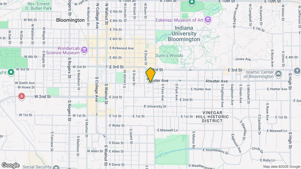 400-402 S Henderson Mapa y Detalles de la Ubicación