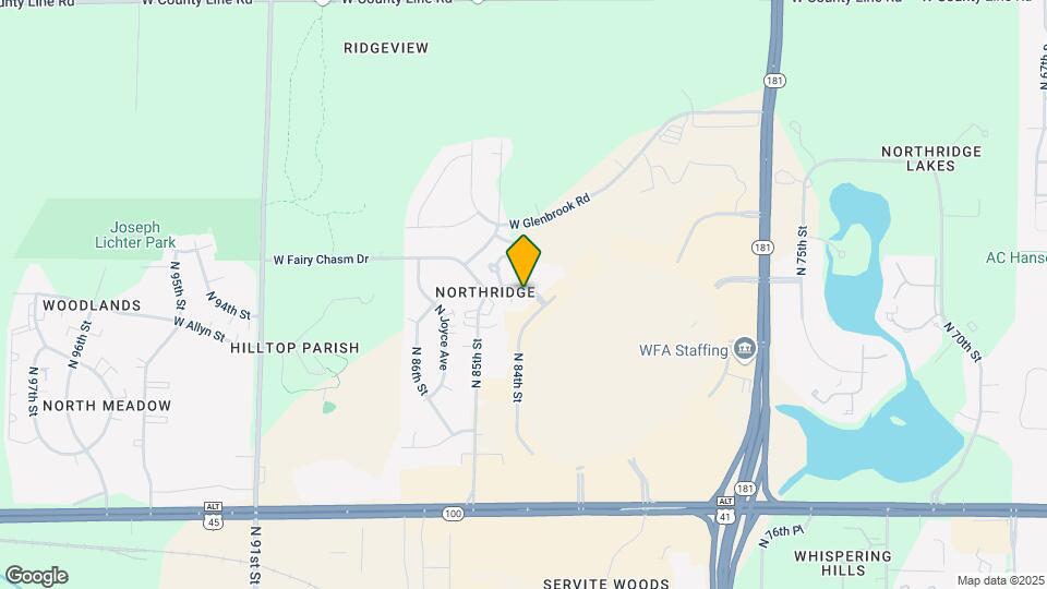 8341 W Northridge Ct Map and Location Details