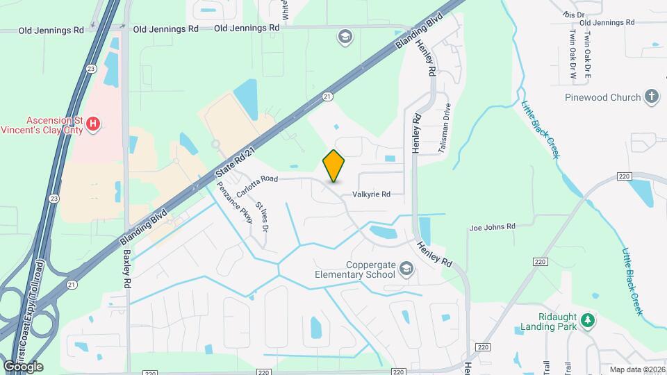 3196 Carlotta Road Mapa y Detalles de la Ubicación