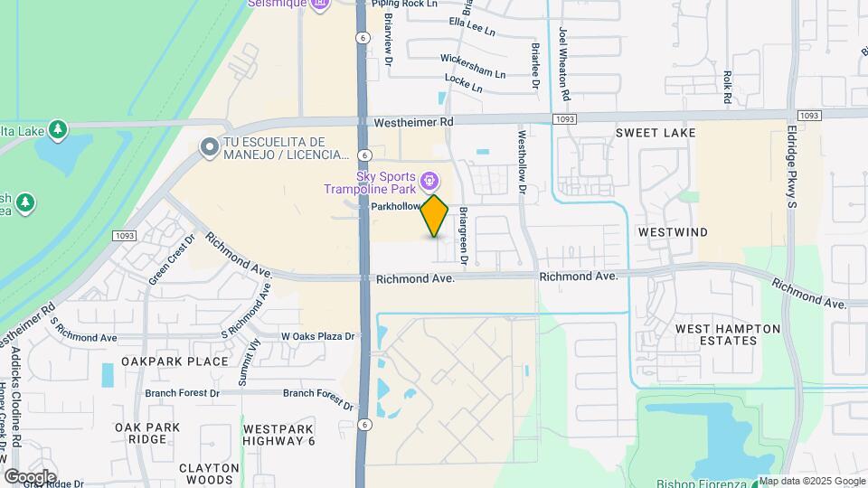 2806 Windy Thicket Ln Map and Location Details