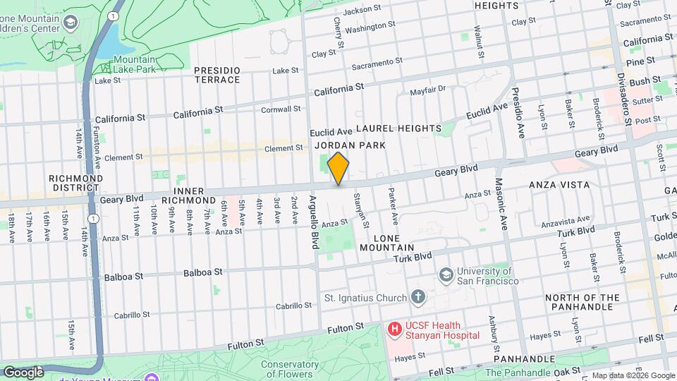 3565 Geary Blvd Apartments San Francisco, CA Apartments For Rent