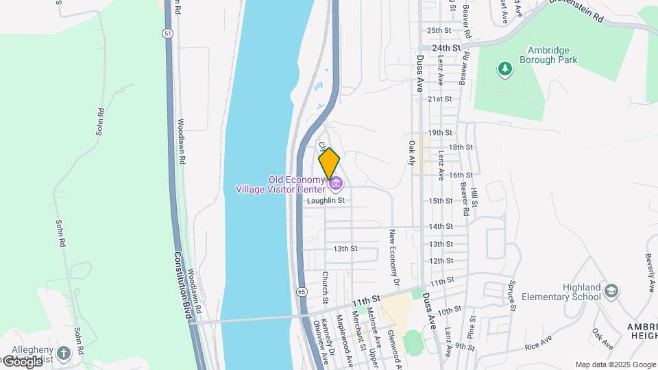 1602 Church St Mapa y Detalles de la Ubicación