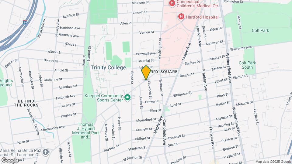 65 New Britain Ave Map and Location Details