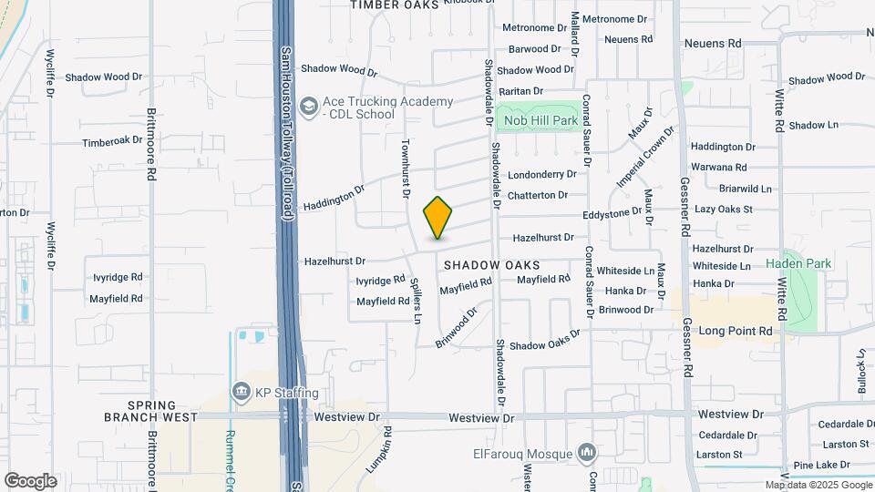 10518 Hazelhurst Dr Map and Location Details