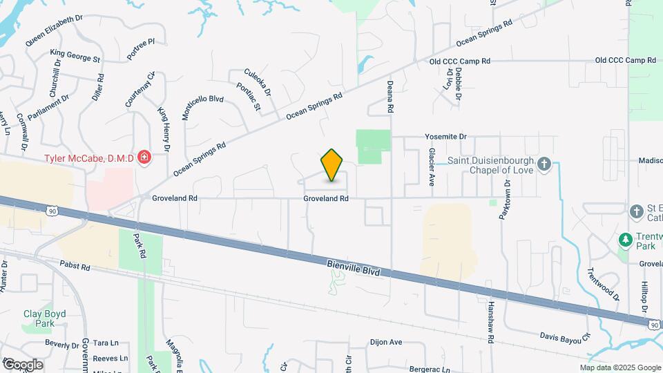4117 Silverwood Dr Map and Location Details