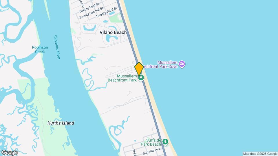 3385 Coastal Hwy Map and Location Details