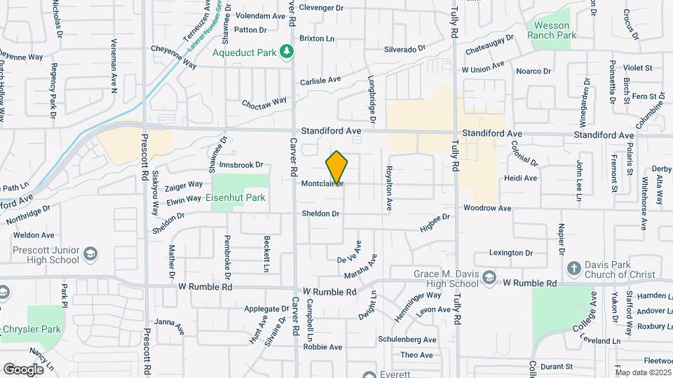 1604-1606 Montclair Dr Map and Location Details
