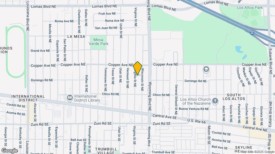 308 Virginia St NE Map and Location Details