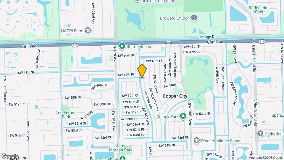 5023 SW 93rd Ave Map and Location Details