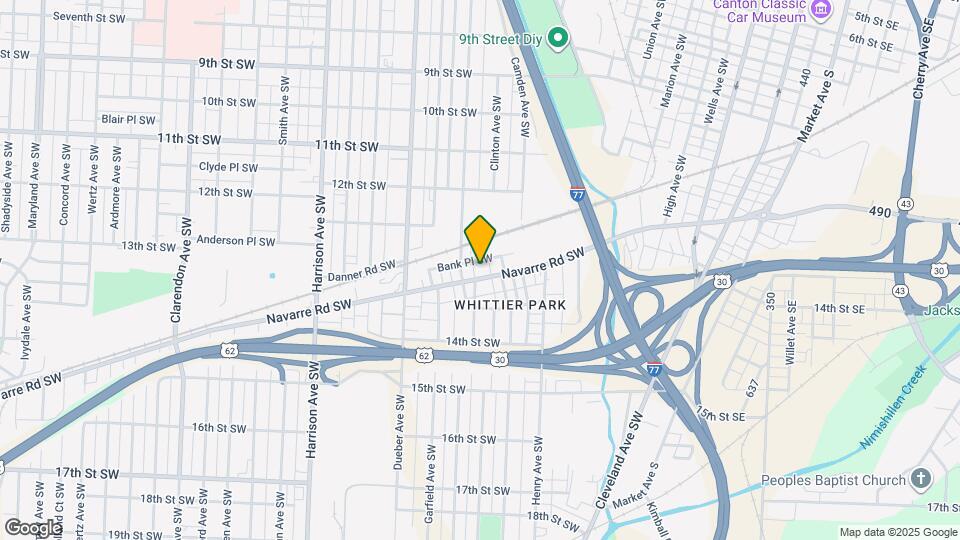 1625 Navarre Rd SW Map and Location Details
