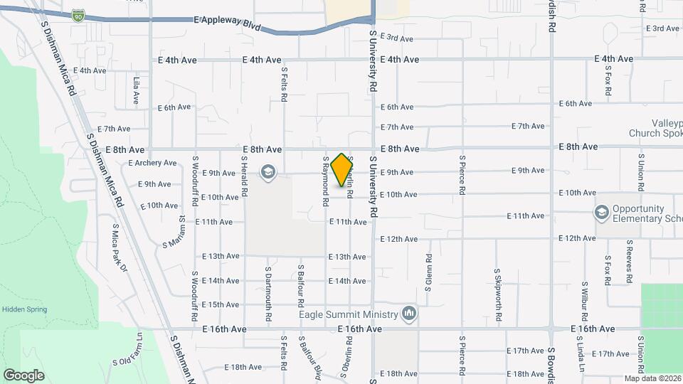 10515 E 10th Ave Map and Location Details