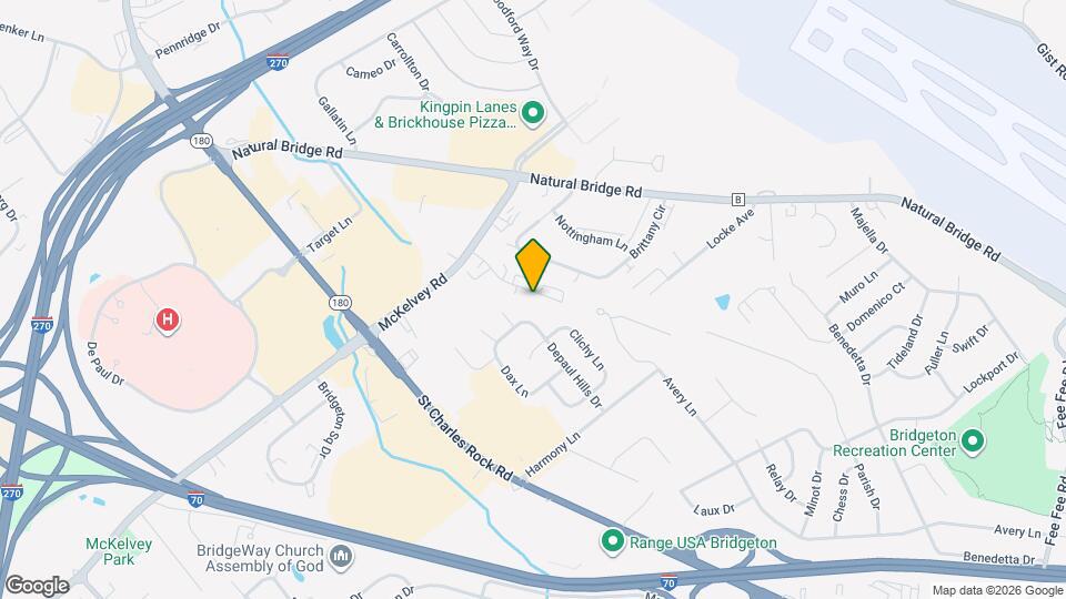 ChateauDuMont Townhouse Apartments and Nearby Bridgeton Apartments