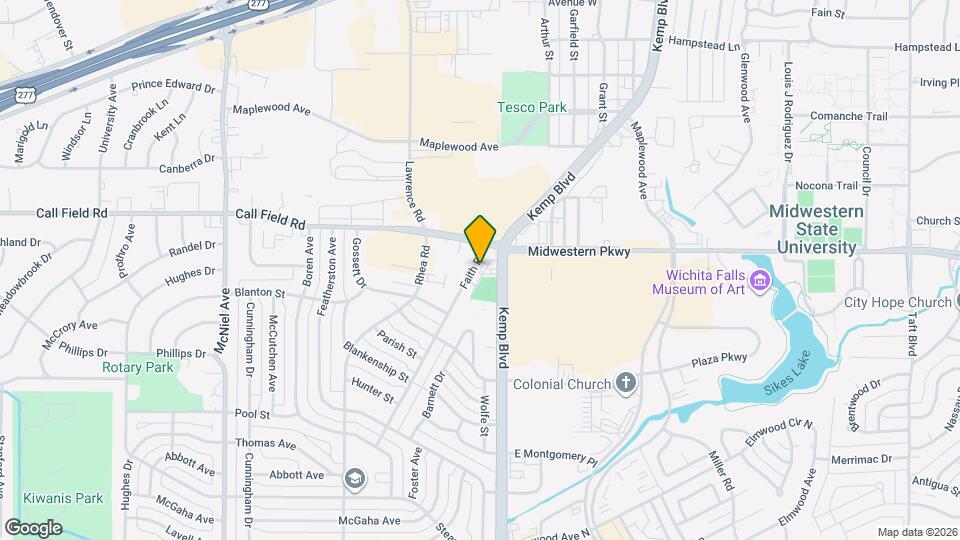 4101 Faith Rd Map and Location Details