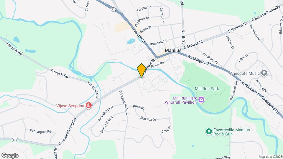 132 W Seneca St Map and Location Details