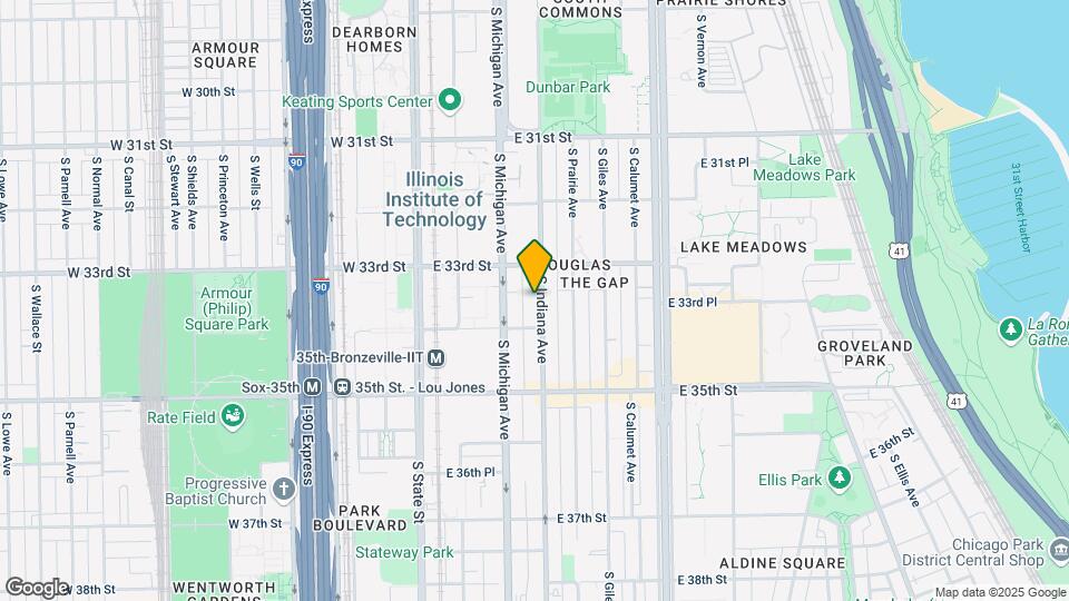 3330 S Indiana Ave Map and Location Details