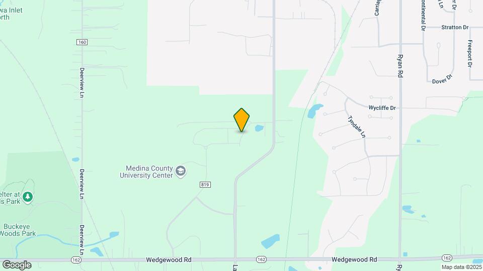 Redwood Medina Lafayette Township Mapa y Detalles de la Ubicación